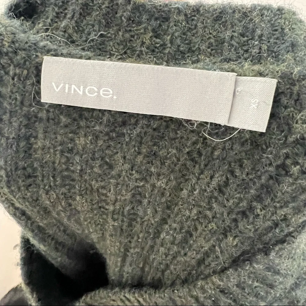 VINCE Side Split Ribbed Sweater - Picture 10 of 10